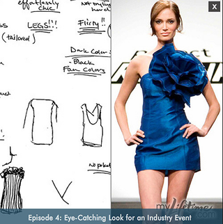 Illustration for article titled Project Runway: Sewing & Sobbing